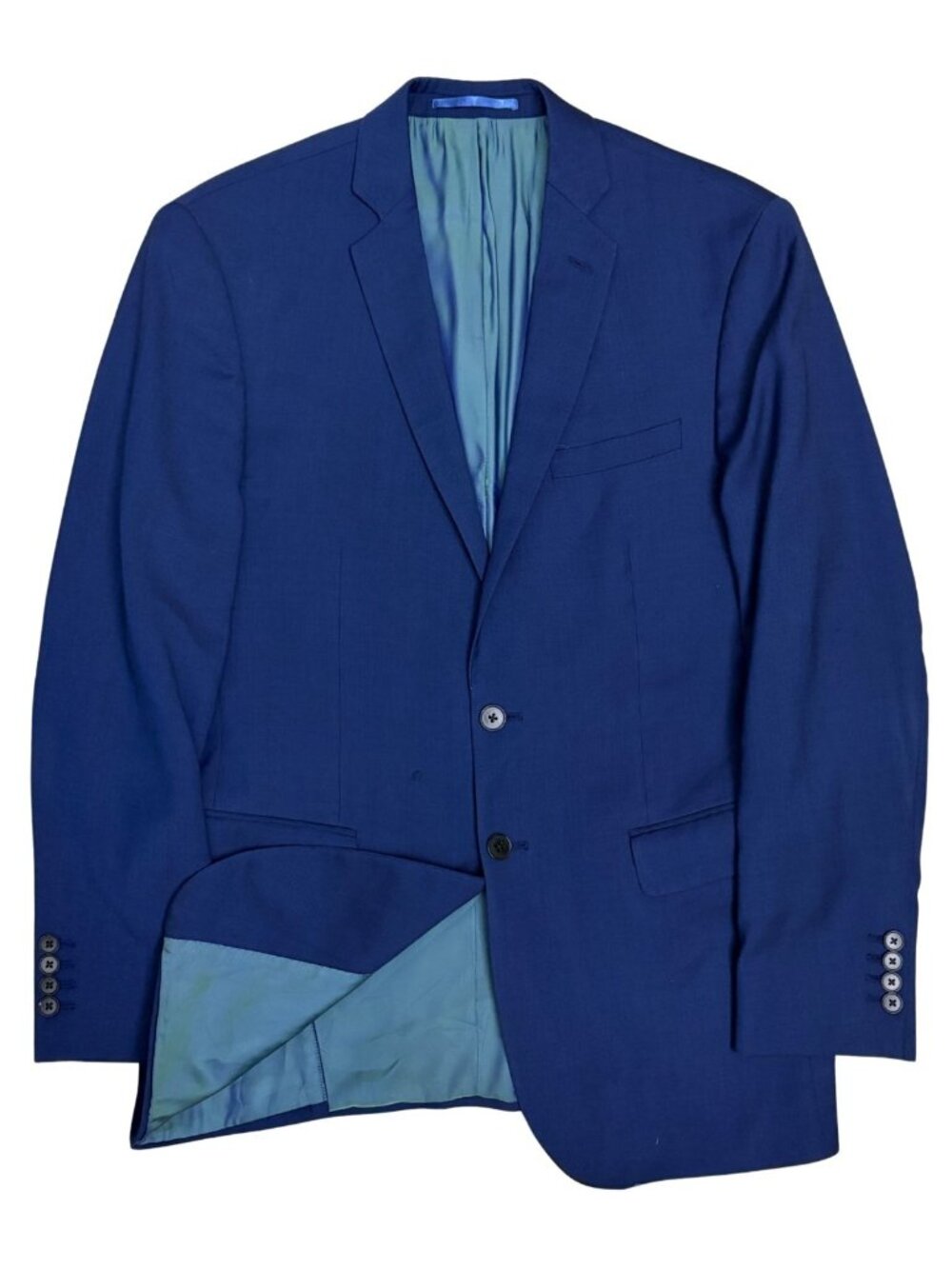 Charles Tyrwhitt Blazer Jacket Blue Business Casual Formal Mens Medium (40R)